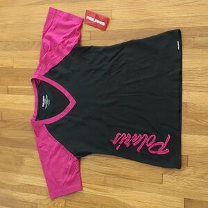 NWT Polaris V-neck Short Sleeve Top